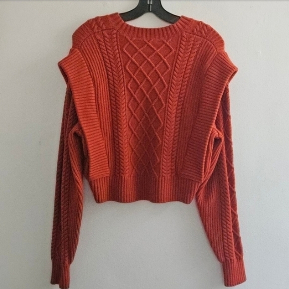 ARITZIA BABATON SEEK CABLE KNIT SWEATER WOMEN'S SIZE XS - Picture 6 of 11